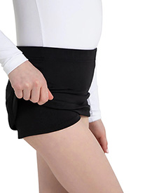 Capezio - Team Basics Skirt with Built in Short - Girls